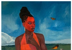 Piccolo Compagno 2 - 21° secolo. Contemporaneo, Figurativo Moderno, Africa