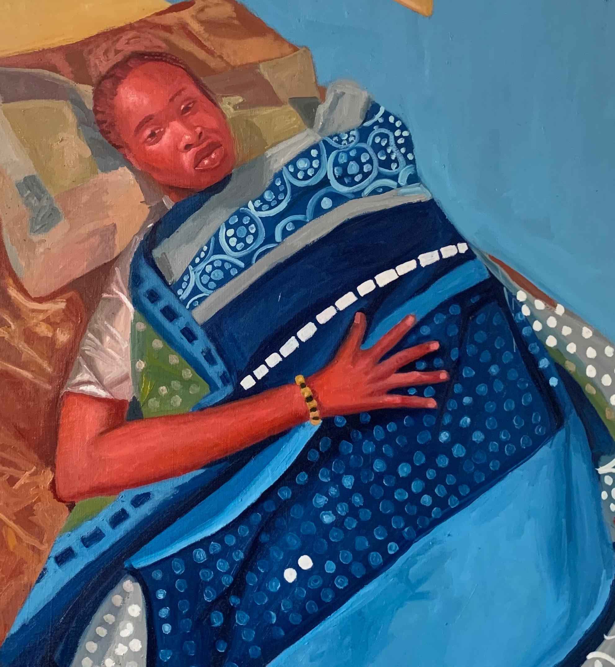 Versandverfahren
Versand in einem gut geschützten Rohr aus Nigeria
Dieses Werk ist ein Unikat, kein Druck oder eine andere Art von Kopie.
Begleitet von einem Echtheitszertifikat (ausgestellt von der Galerie)

Über den Künstler
Aba Linus ist ein