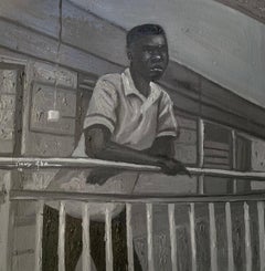 Point of Reflection 2 - 21st Century. Contemporary, Figurative Modern, Africa