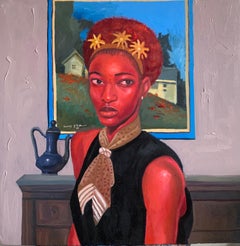 Portrait of Abigael - 21st Century. Contemporary, Figurative, Modern Portrait