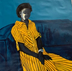 Still Waiting In Silence - 21st Century, Contemporary, Figurative Portrait, Love