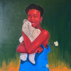 La ternura de tu tacto - Siglo XXI. Contemporáneo, Figurativo, Moderno, Teddy
