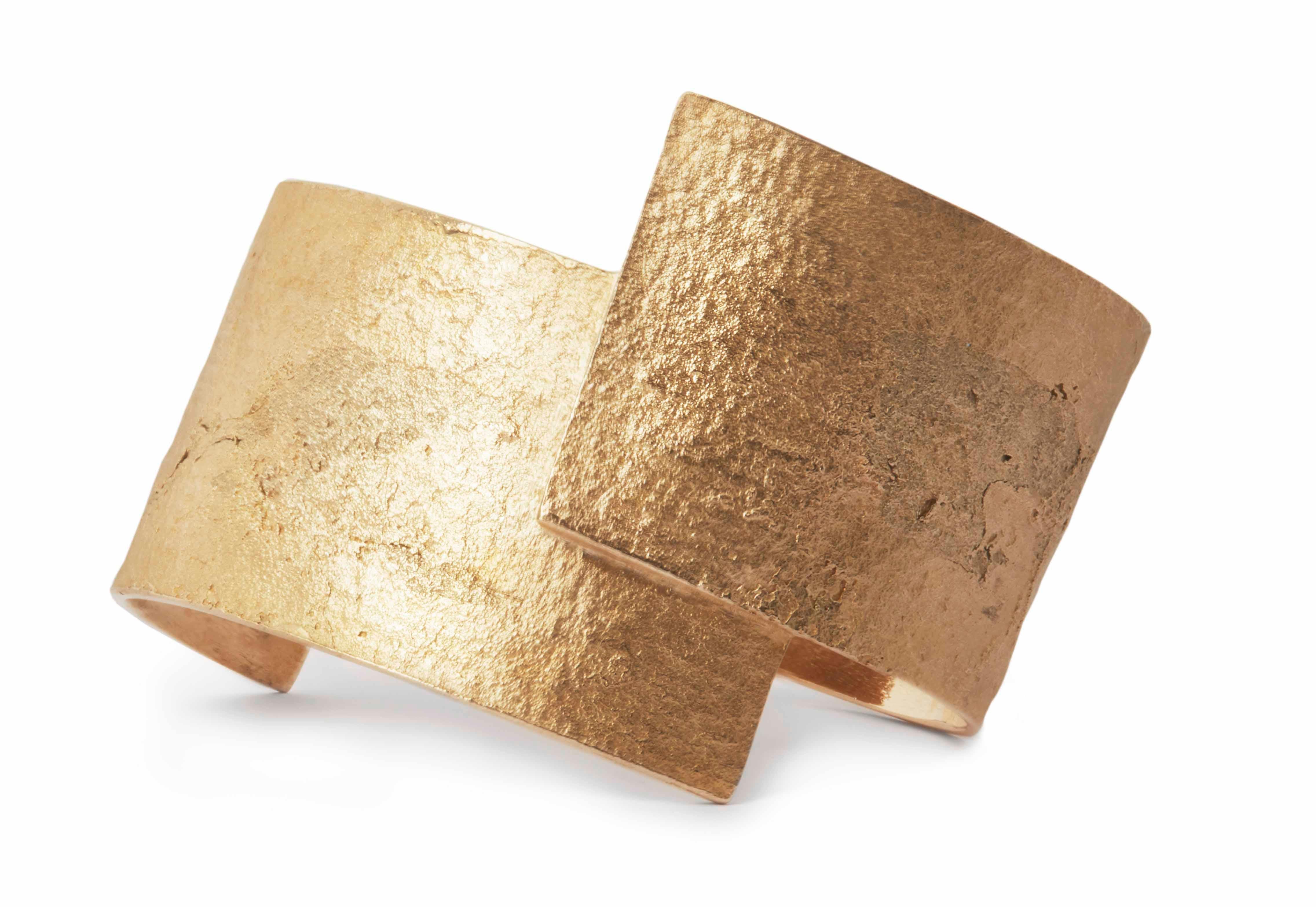 Abacus Cuff in Bronze by Allison Bryan In New Condition For Sale In London, GB