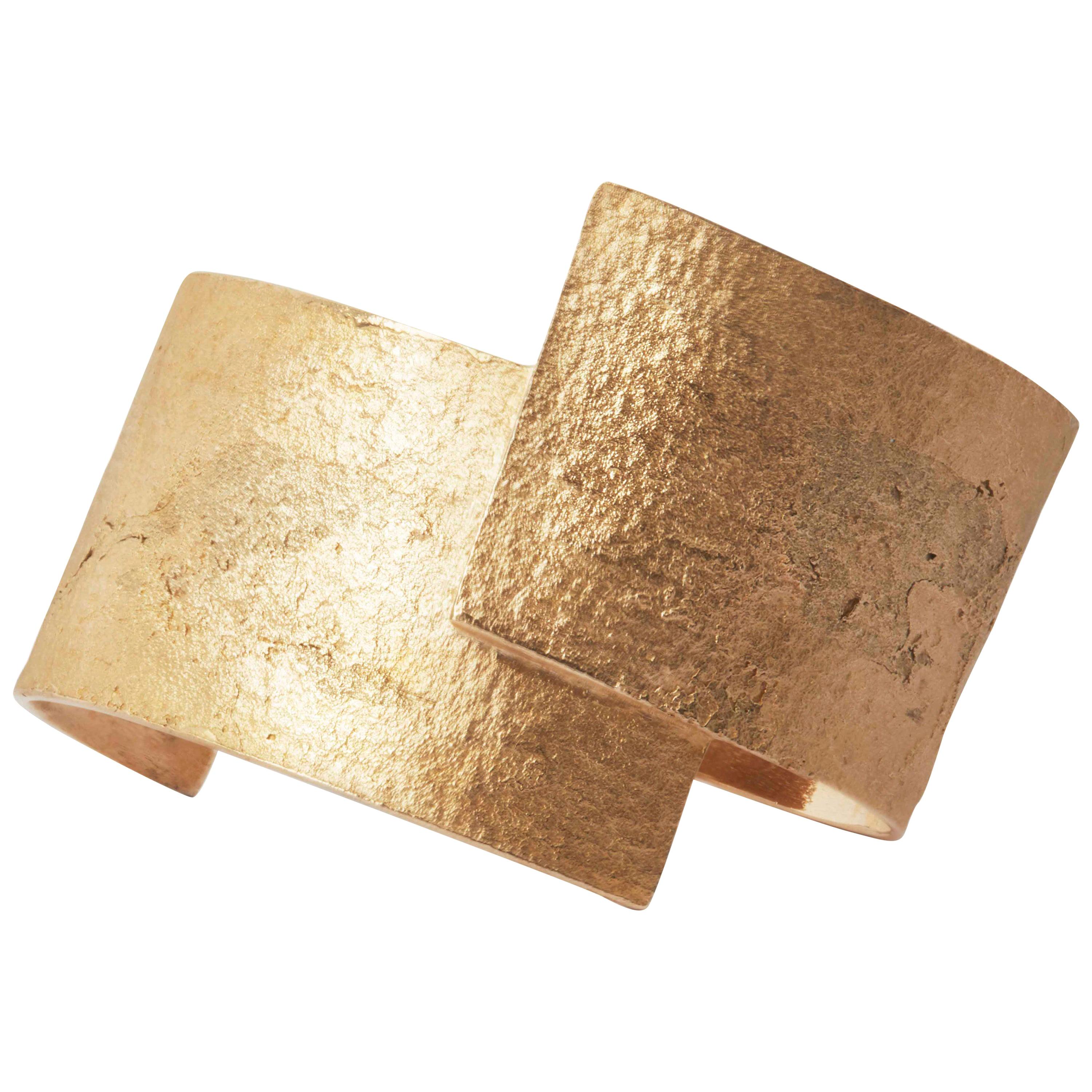 Abacus Cuff in Bronze by Allison Bryan