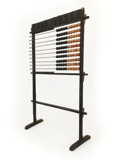 Primitive Modern Abacus Sculpture Historical Obsolete Object, Austria 1920s