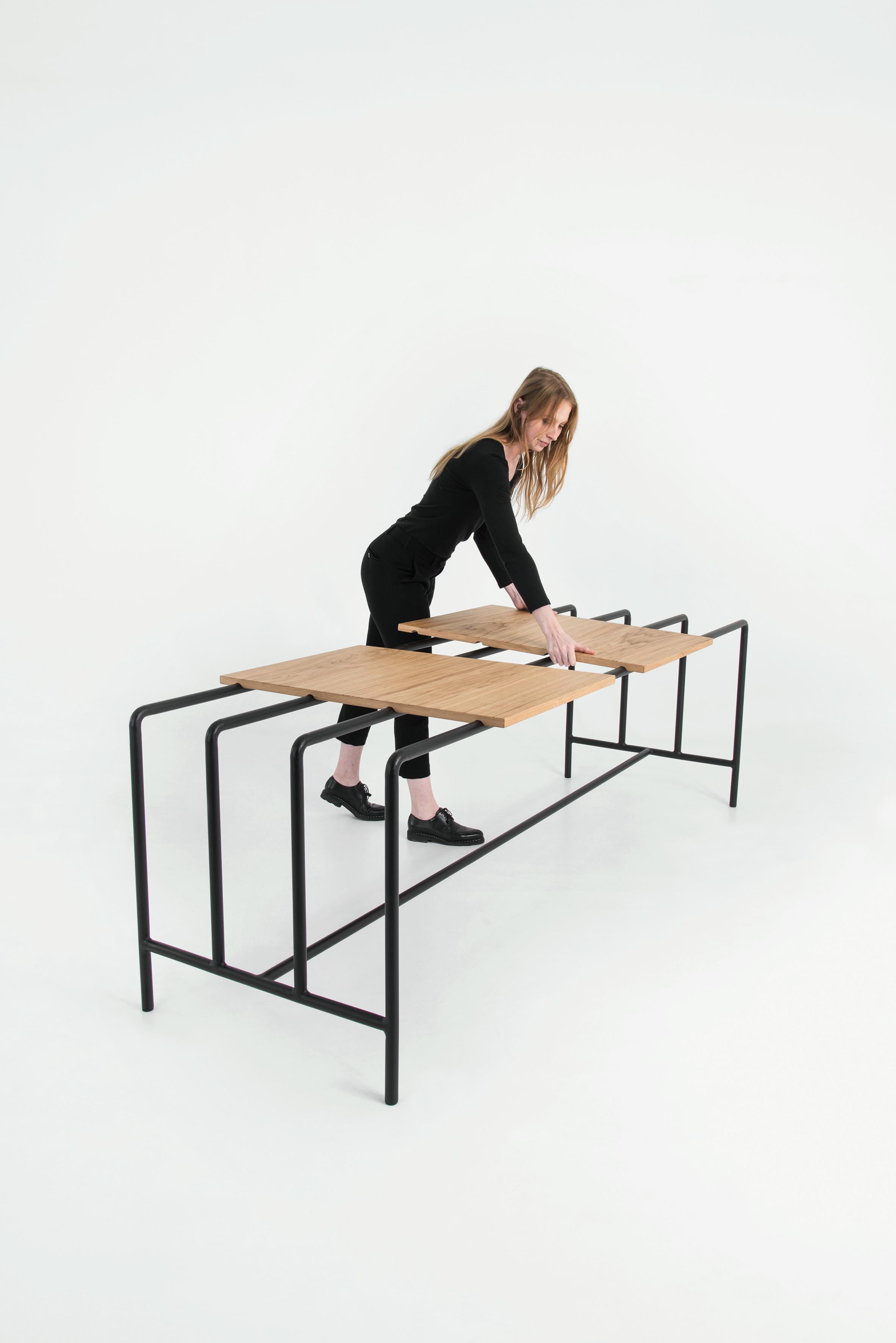 Abacus Table by Pierre-Emmanuel Vandeputte For Sale 9