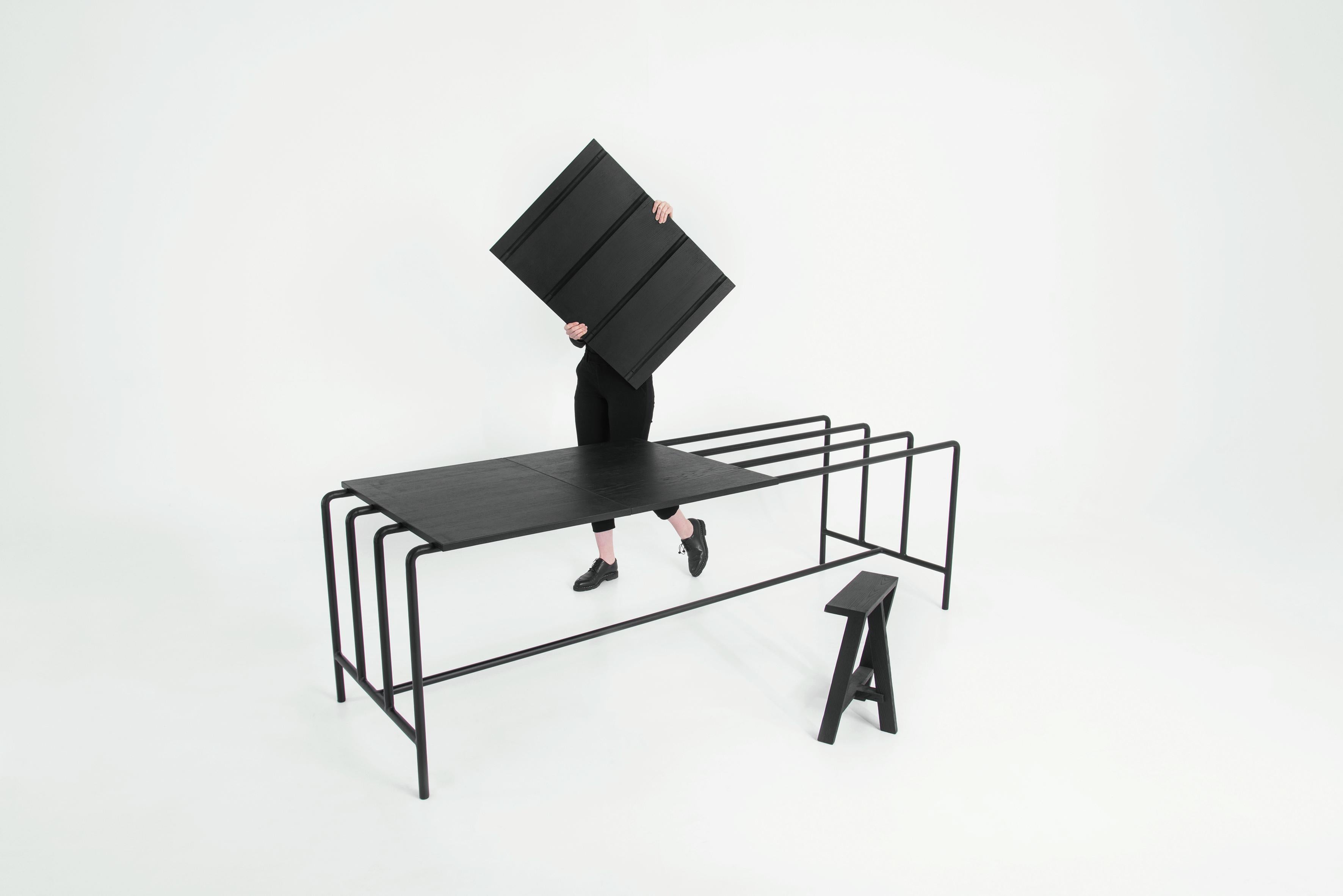 Contemporary Abacus Table by Pierre-Emmanuel Vandeputte