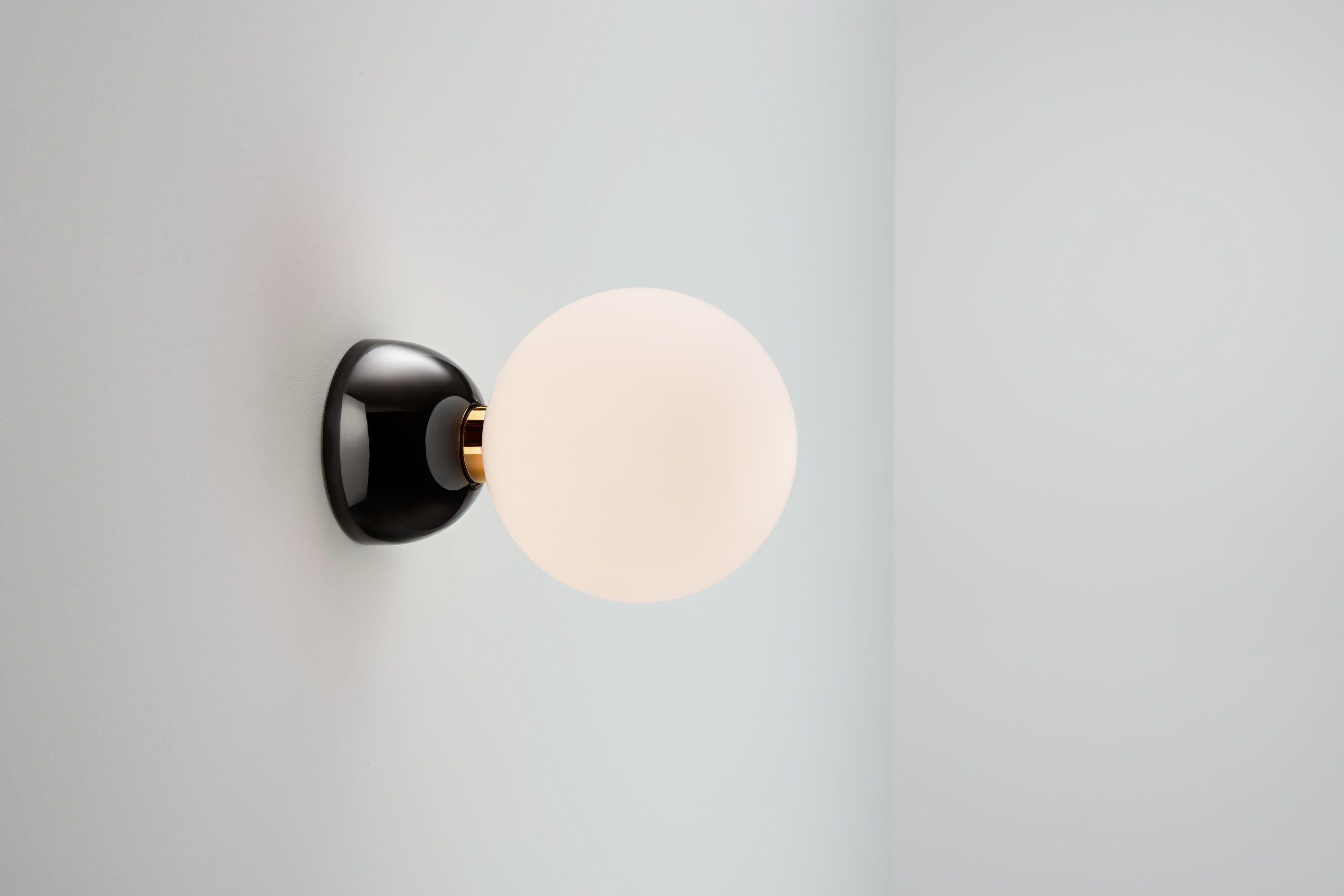 Mid-Century Modern Aballs A II PE Wall light in White by Jaime Hayon 2016 For Sale