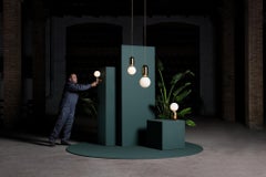Aballs A Wall Light by Jaime Hayon, White Ceramic & Glass, Spain, 2013