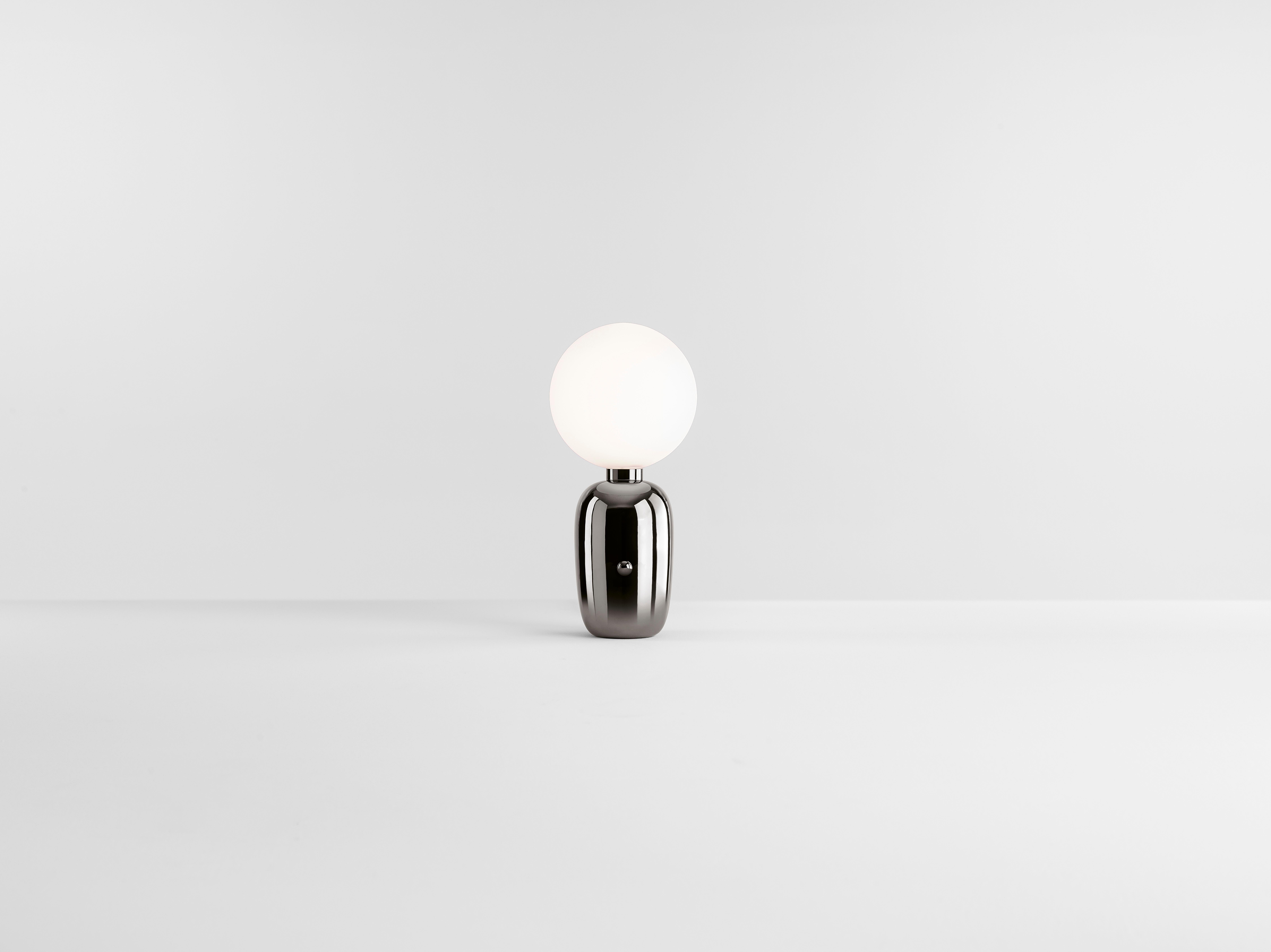 Aballs M GR Table Lamp in Platinum by Jaime Hayon 2013