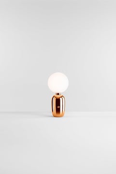 Aballs M PE Table Lamp in Copper Color by Jaime Hayon 2013