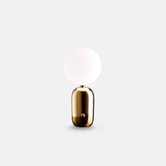 Aballs Painted Ceramic Table Lamp, Small