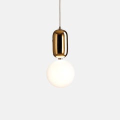 Aballs T Me Painted Ceramic Pendant Lamp, Medium