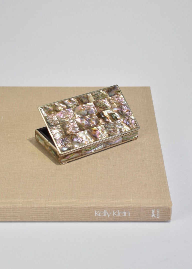 Abalone Jewelry Box at 1stDibs