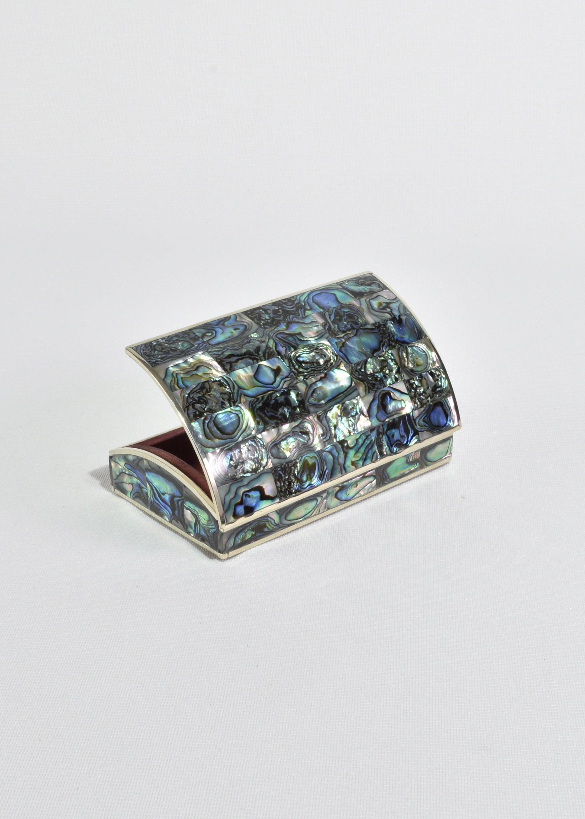 20th Century Abalone Jewelry Box