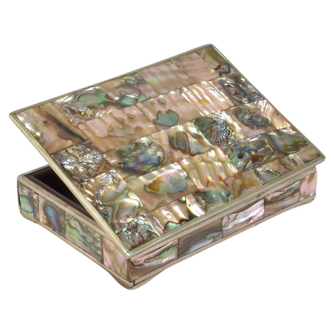 Abalone Jewelry Box For Sale