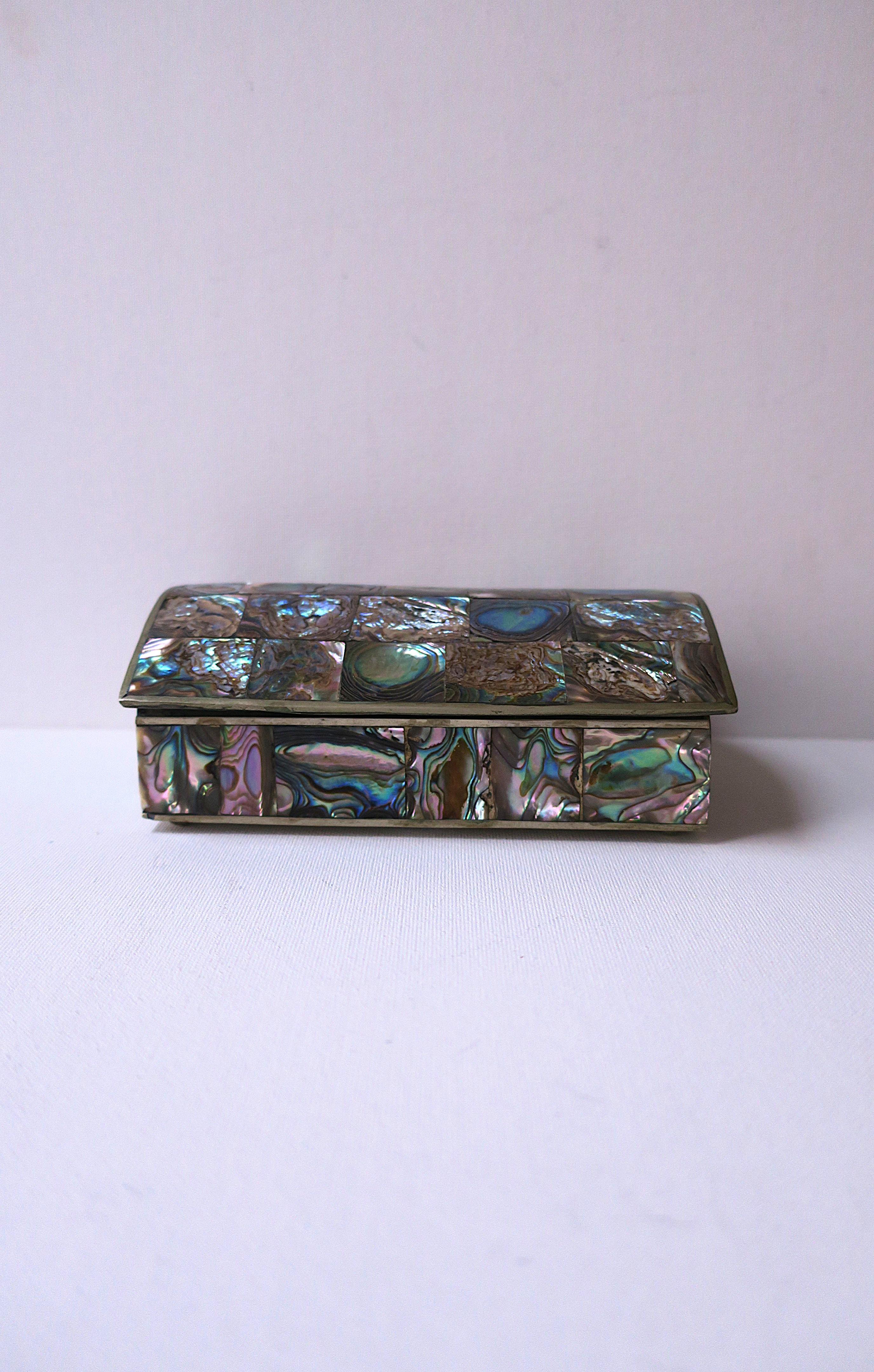 Abalone Seashell Box For Sale 7