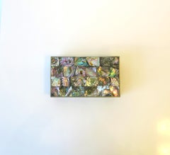 Boîte en forme de coquillage d'ormeau
