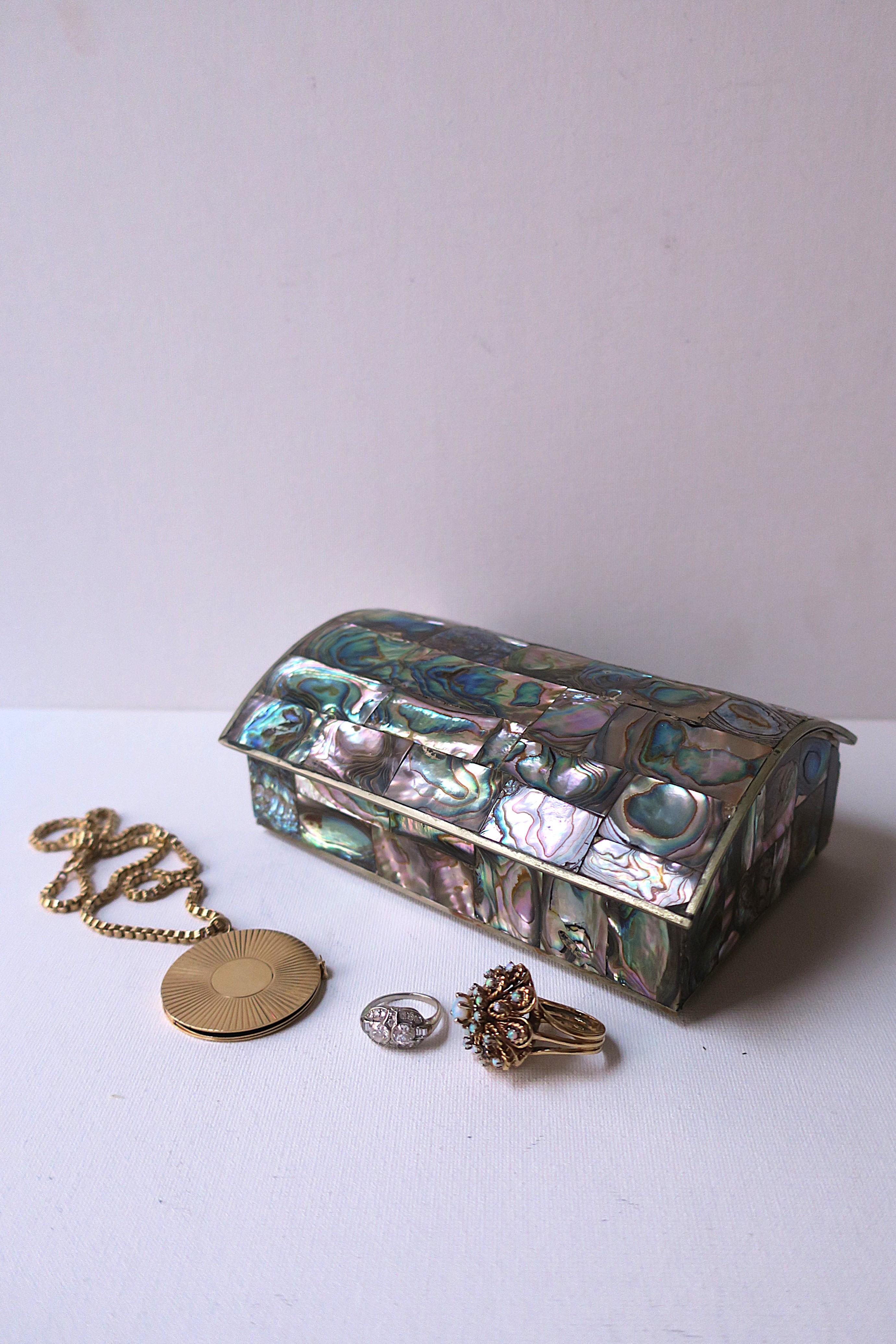 Abalone Seashell Box For Sale 1