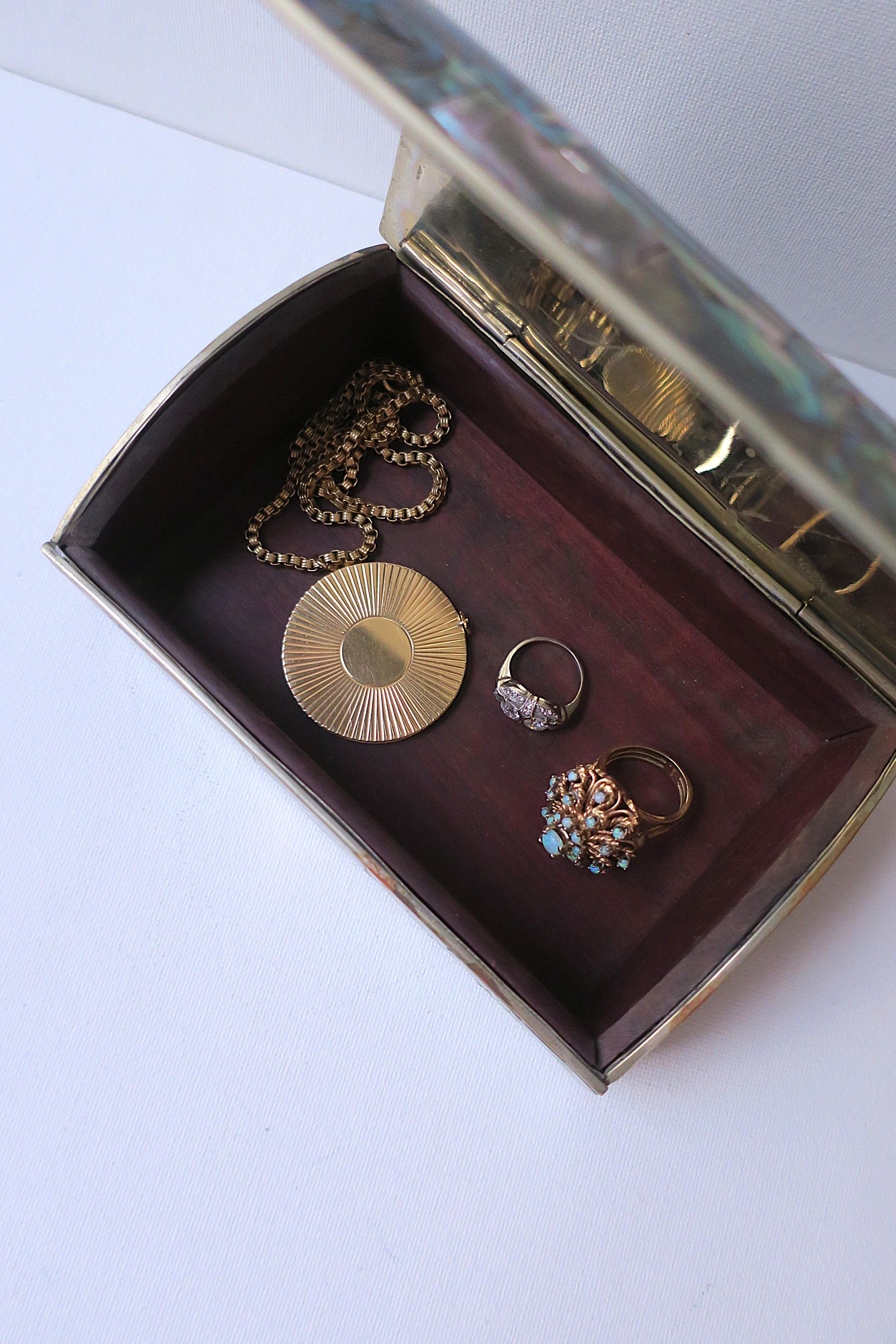 Abalone Seashell Box For Sale 2