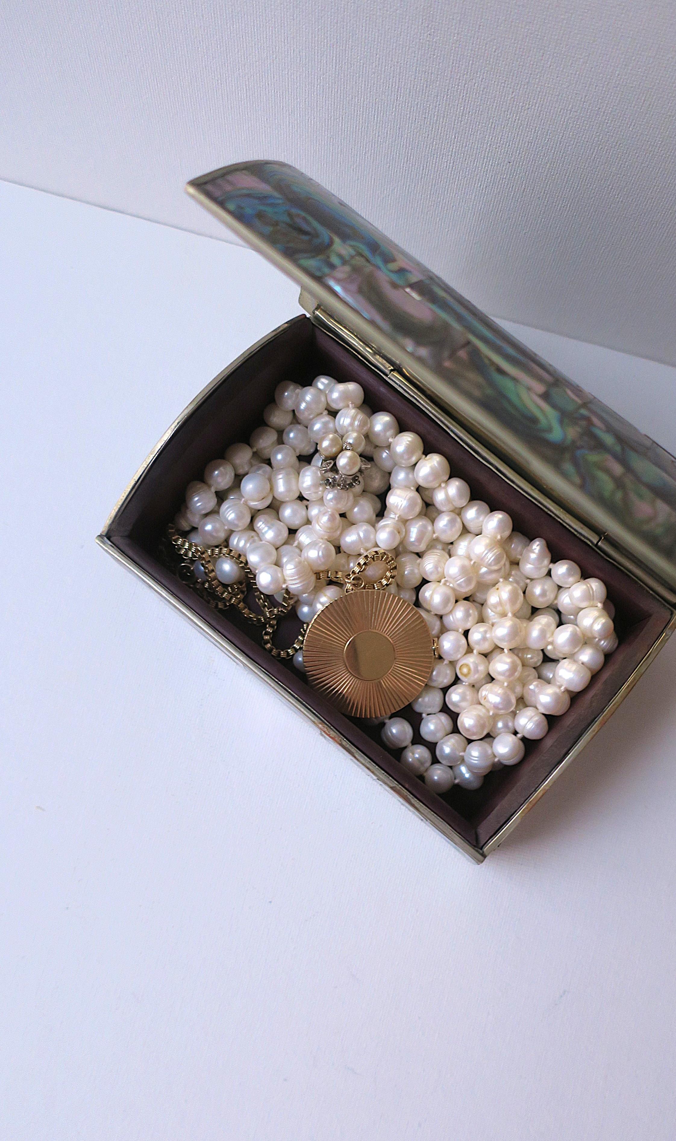 Abalone Seashell Box For Sale 4