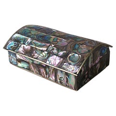Caja de conchas de abulón