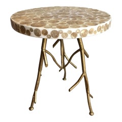 Abalone Shell Circular Table