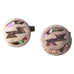 Abalone Shell Cufflinks