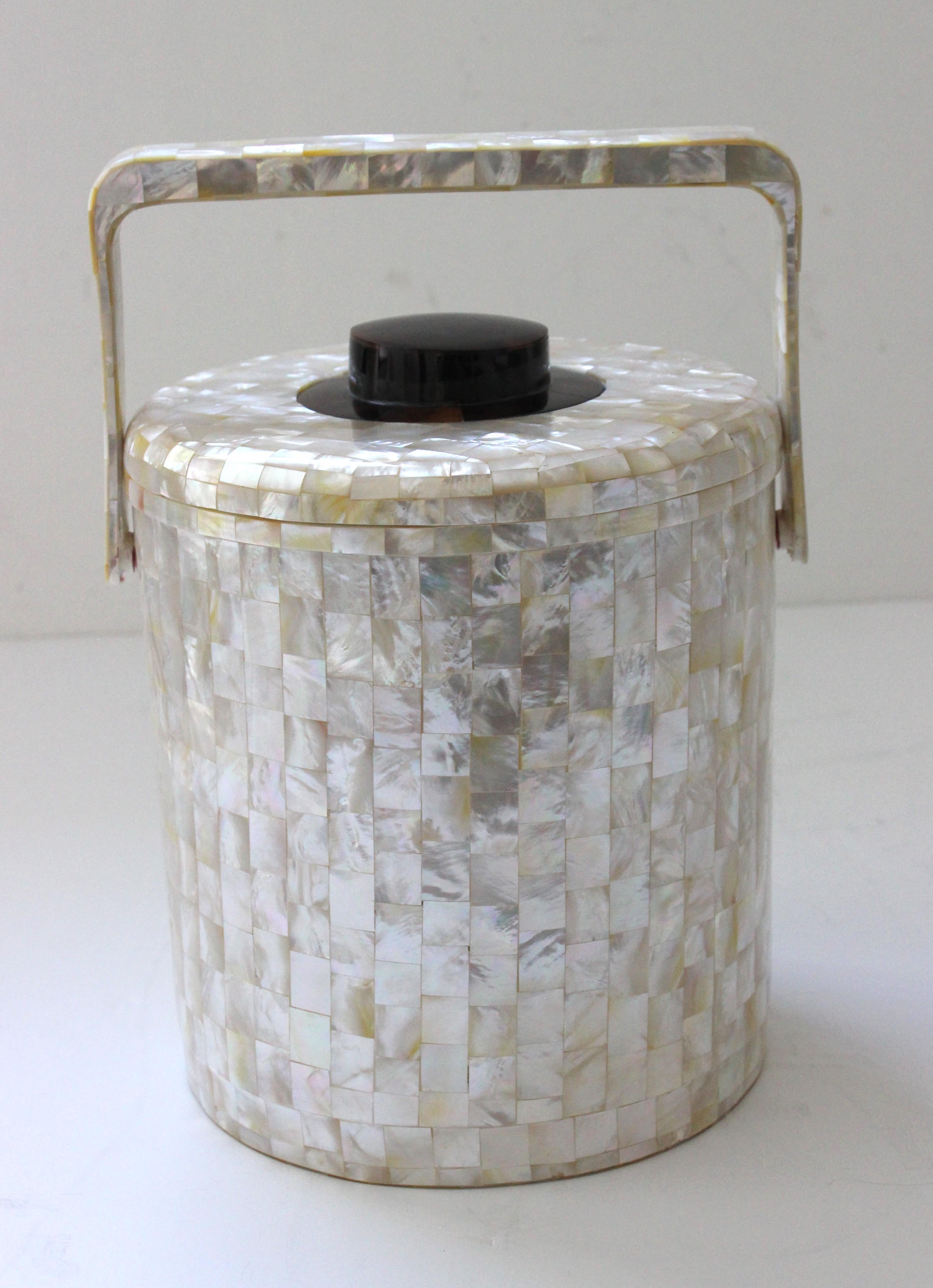 20th Century Abalone Shell Ice Bucket For Sale