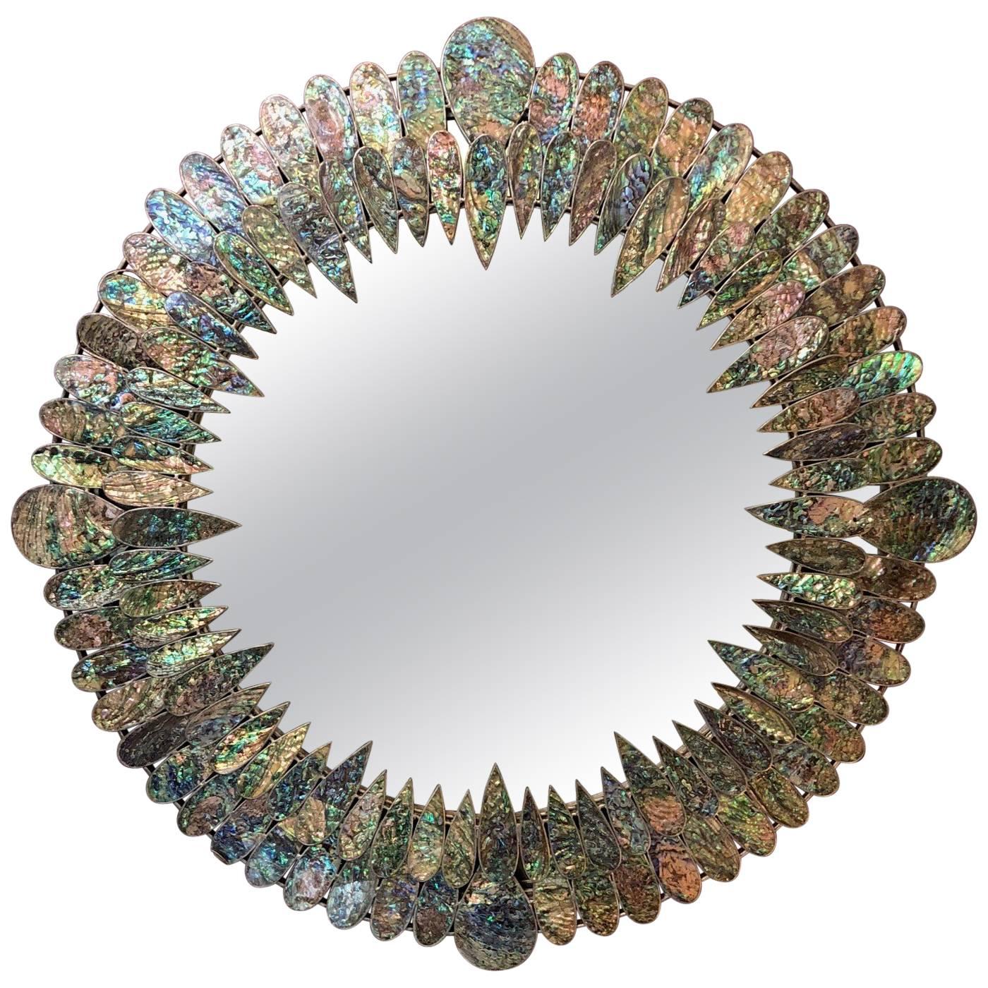 Abalone Shell Mirror