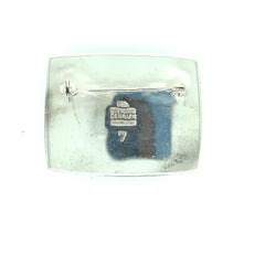 Abalone Shell Pin Handmade in Denmark