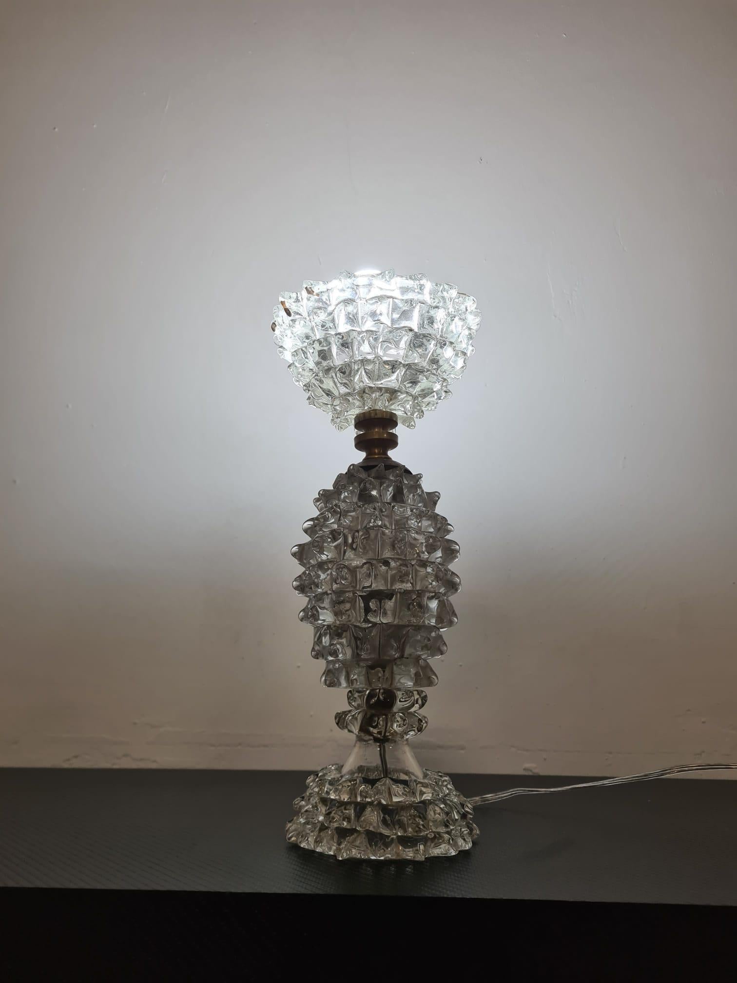 Abat-jour Rostrata par Ercole Barovier Bon état - En vente à Torino, IT