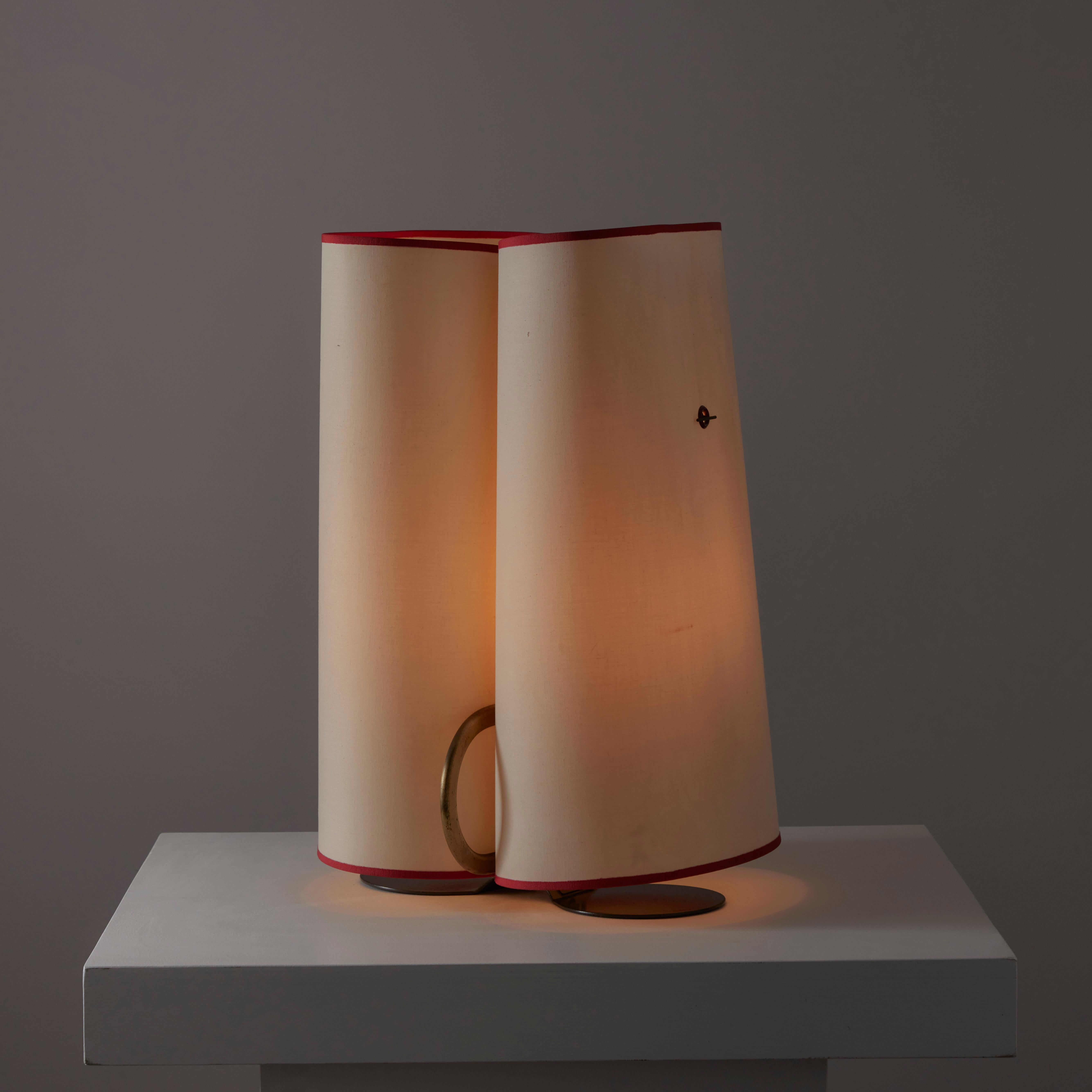 Italian 'Abatina' Table Lamp by Afra and Tobia Scarpa for Flos
