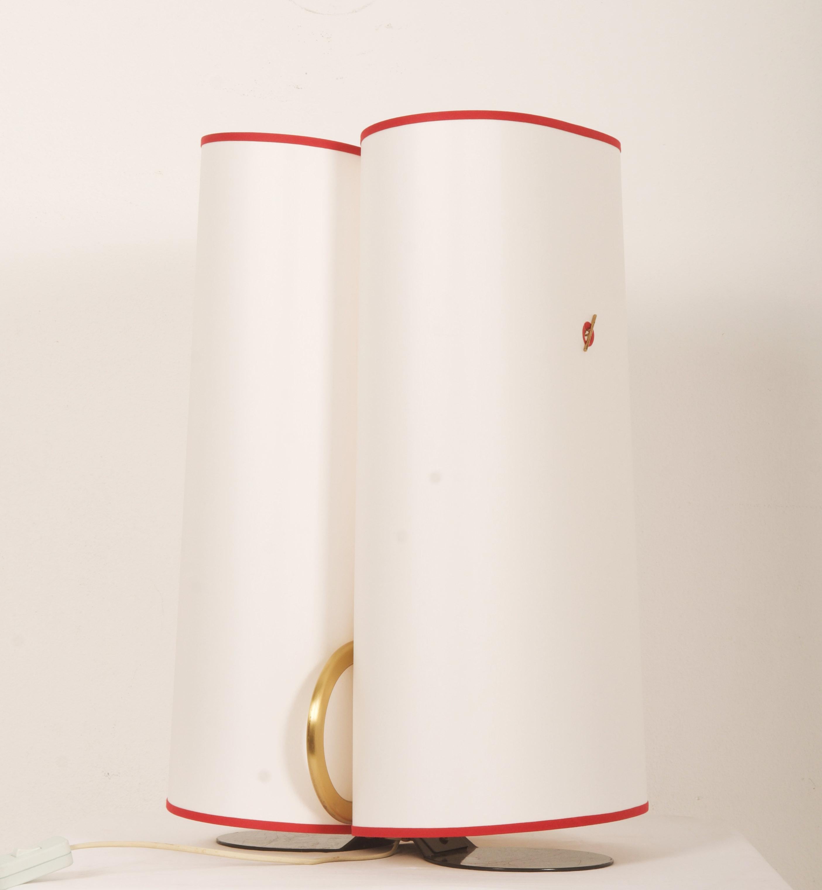 Post-Modern Abatina Table Lamp By Afra & Tobia Scarpa For Flos For Sale