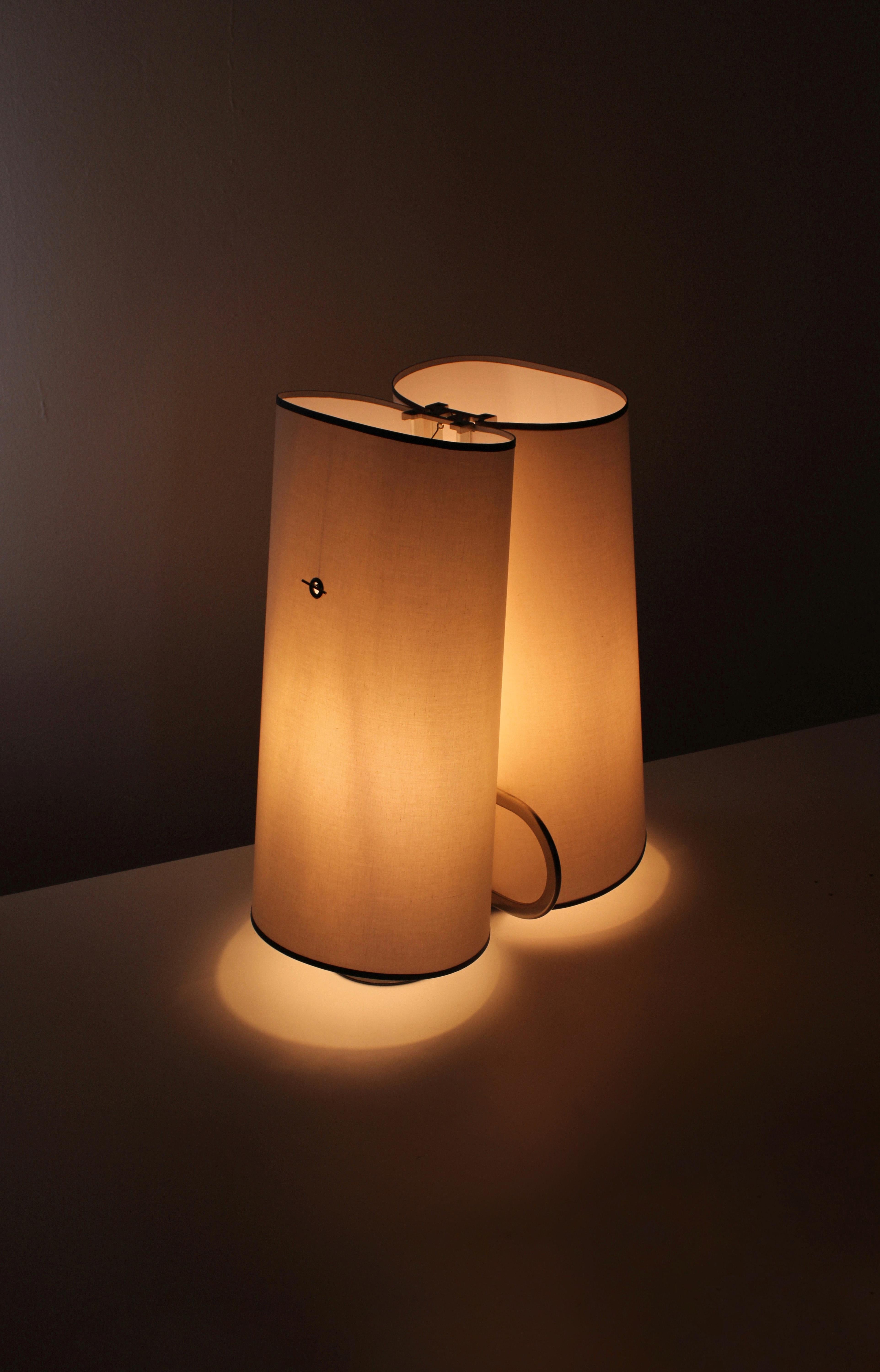Mid-Century Modern Abatina Table Lamp by Tobia Scarpa for Flos, 1982