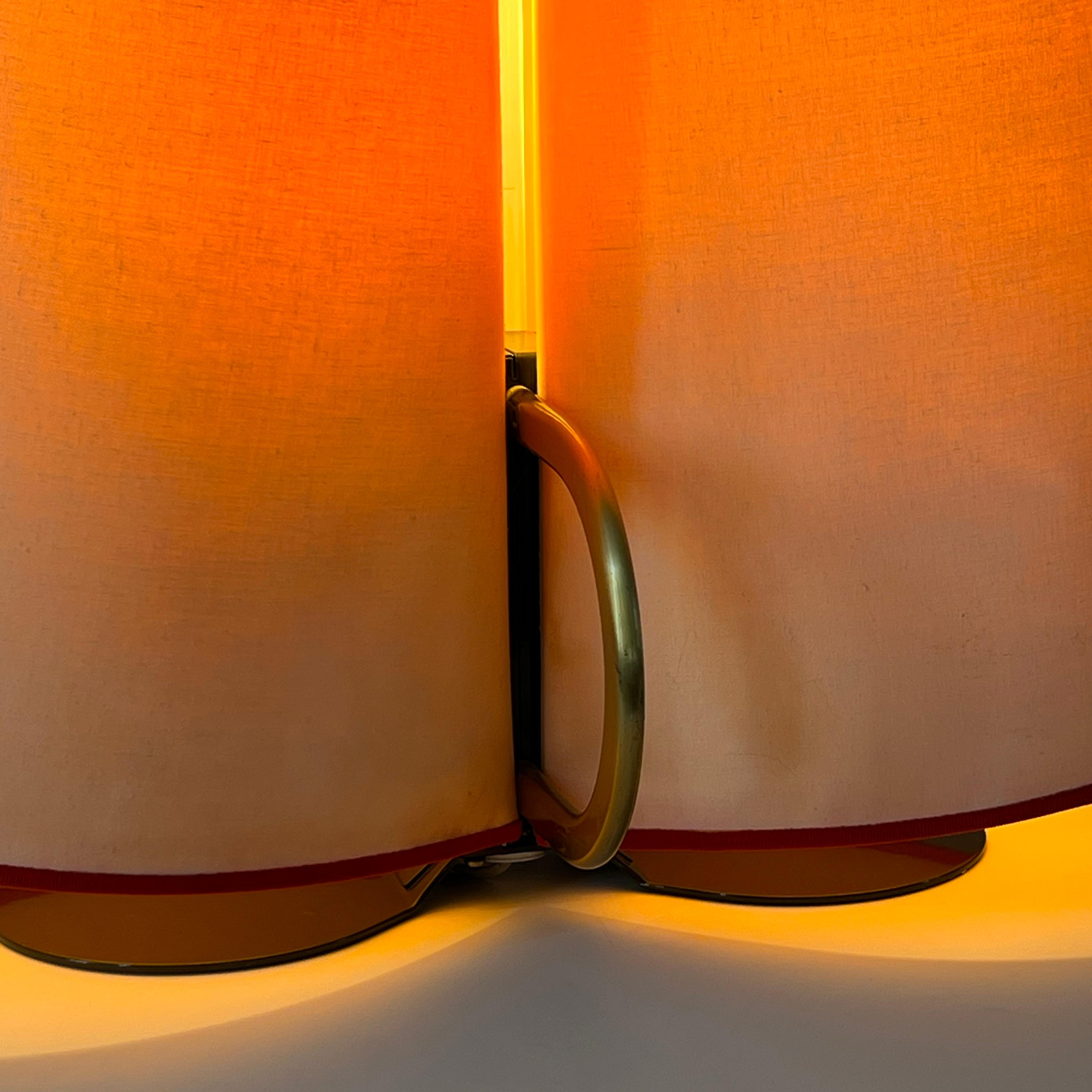 Abatina table lamp designed by Afra & Tobia Scarpa for Flos, Italy 1980s 3