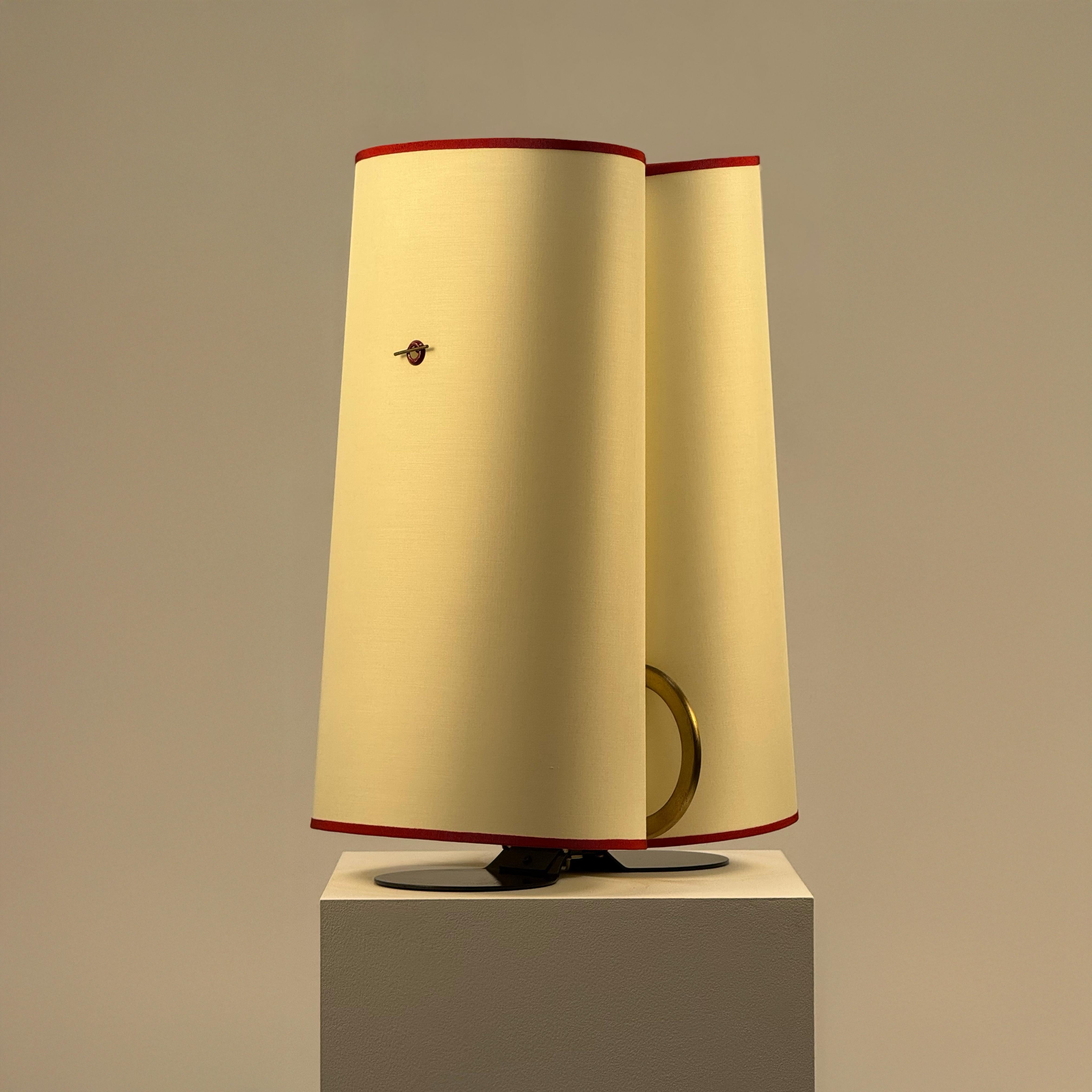 Lampada da tavolo Abatina disegnata da Afra & Tobia Scarpa per Flos, Italia anni '80 3