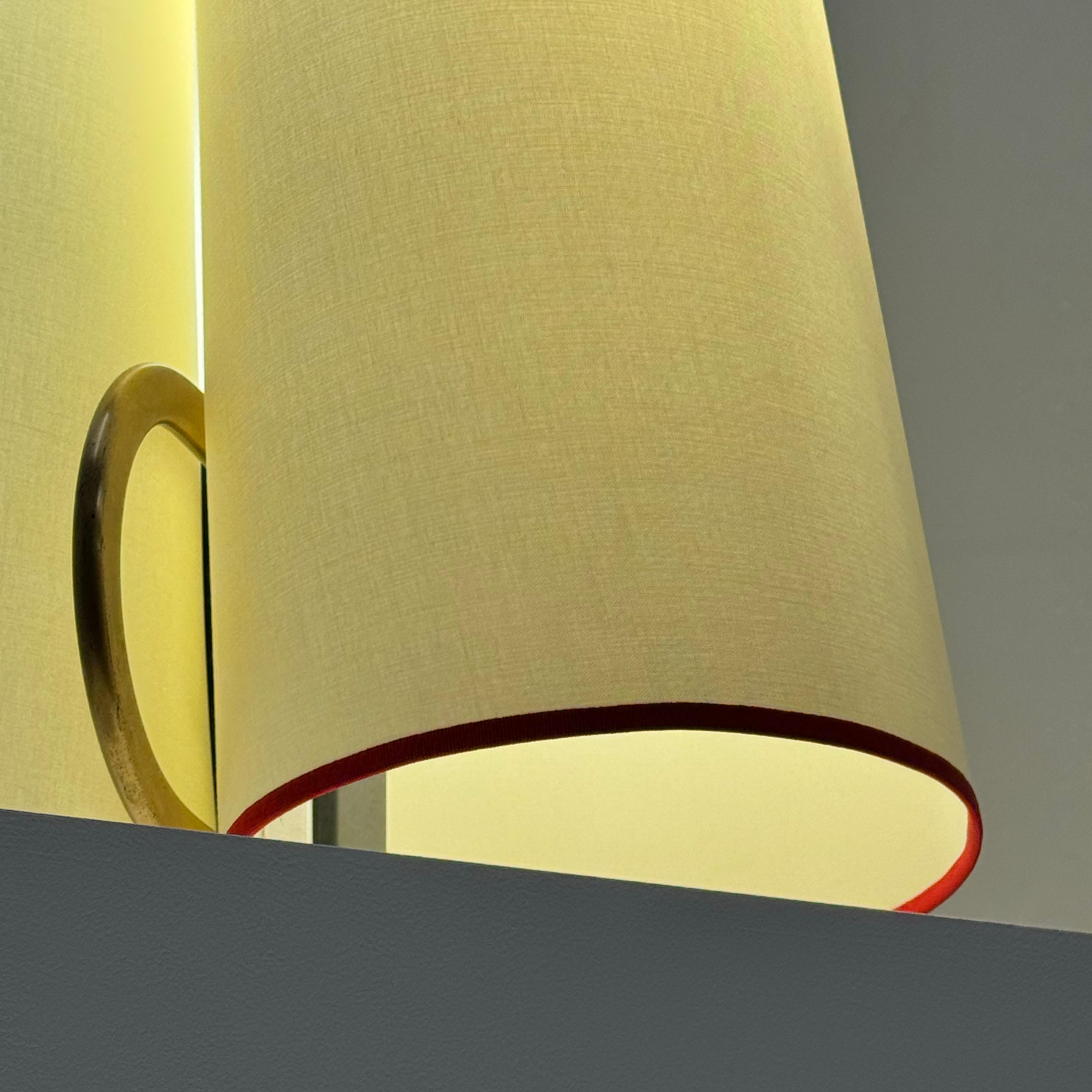 Mid-Century moderno Lampada da tavolo Abatina disegnata da Afra & Tobia Scarpa per Flos, Italia anni '80