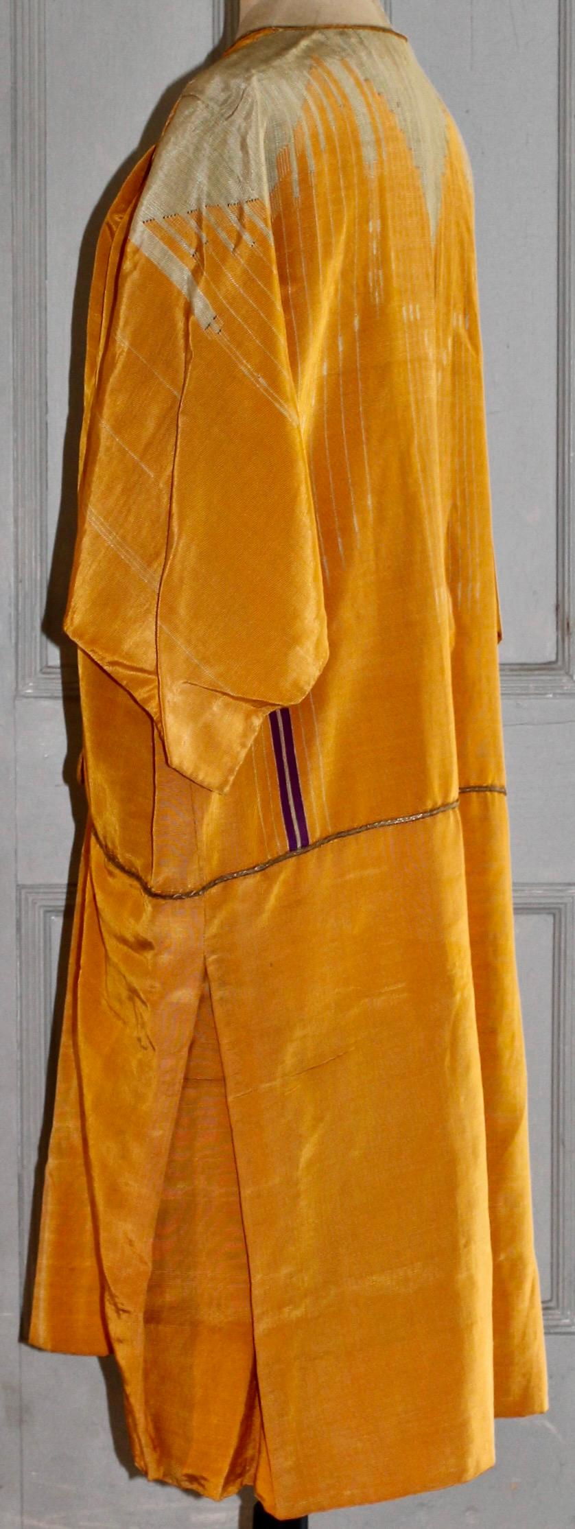 Orange Abayah as a Dress, manner of Poiret For Sale
