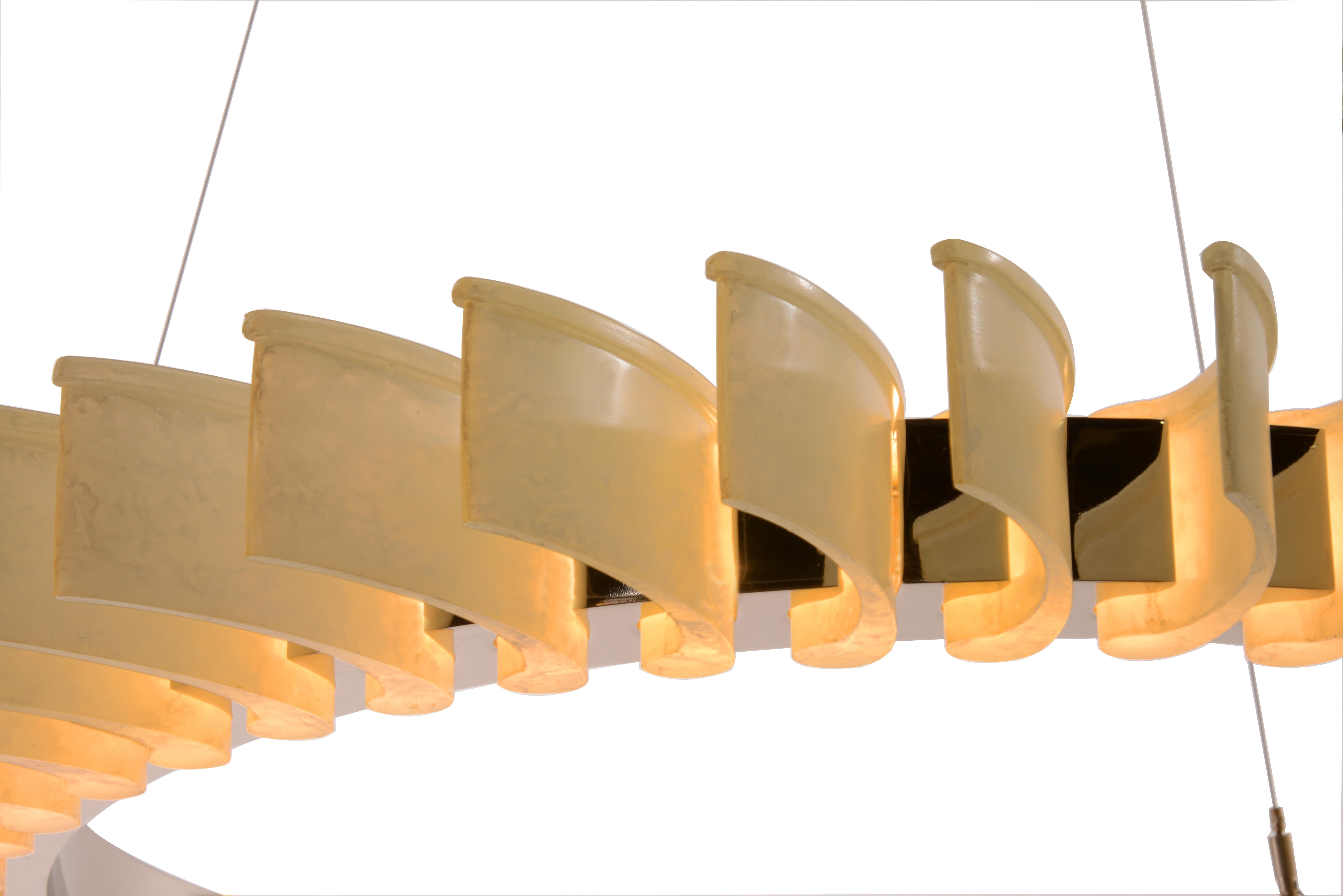 Intagliato a mano Lampadario ABBA - 54