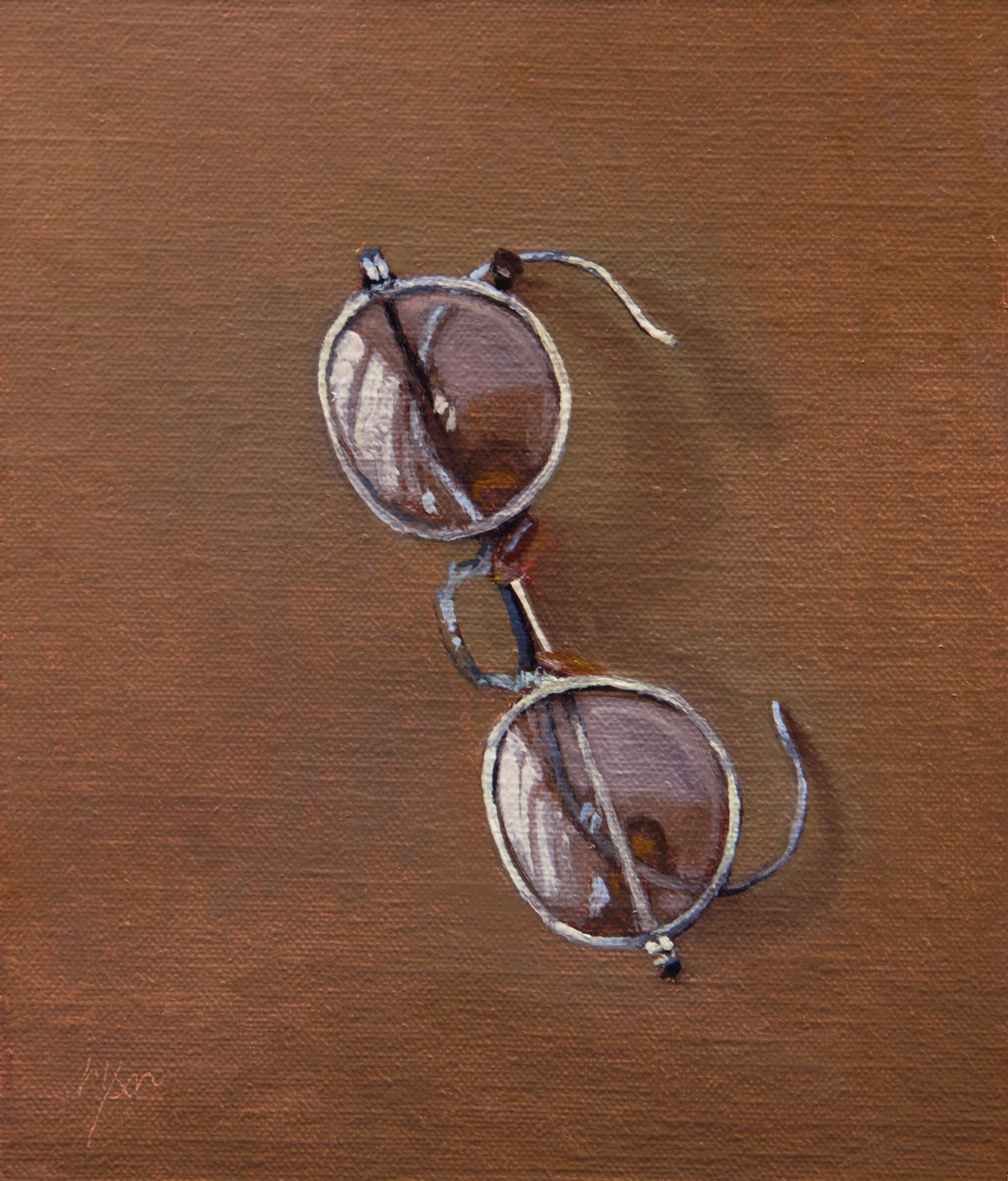 Abbey Ryan Still-Life Painting - Spectacles After Cope