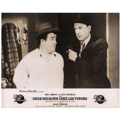 Abbott and Costello Meet the Killer, Boris Karloff 1950 French Scene Card
