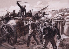 Colonel Bates Leads the 30th Colored Infantry at the Battle of the Crater