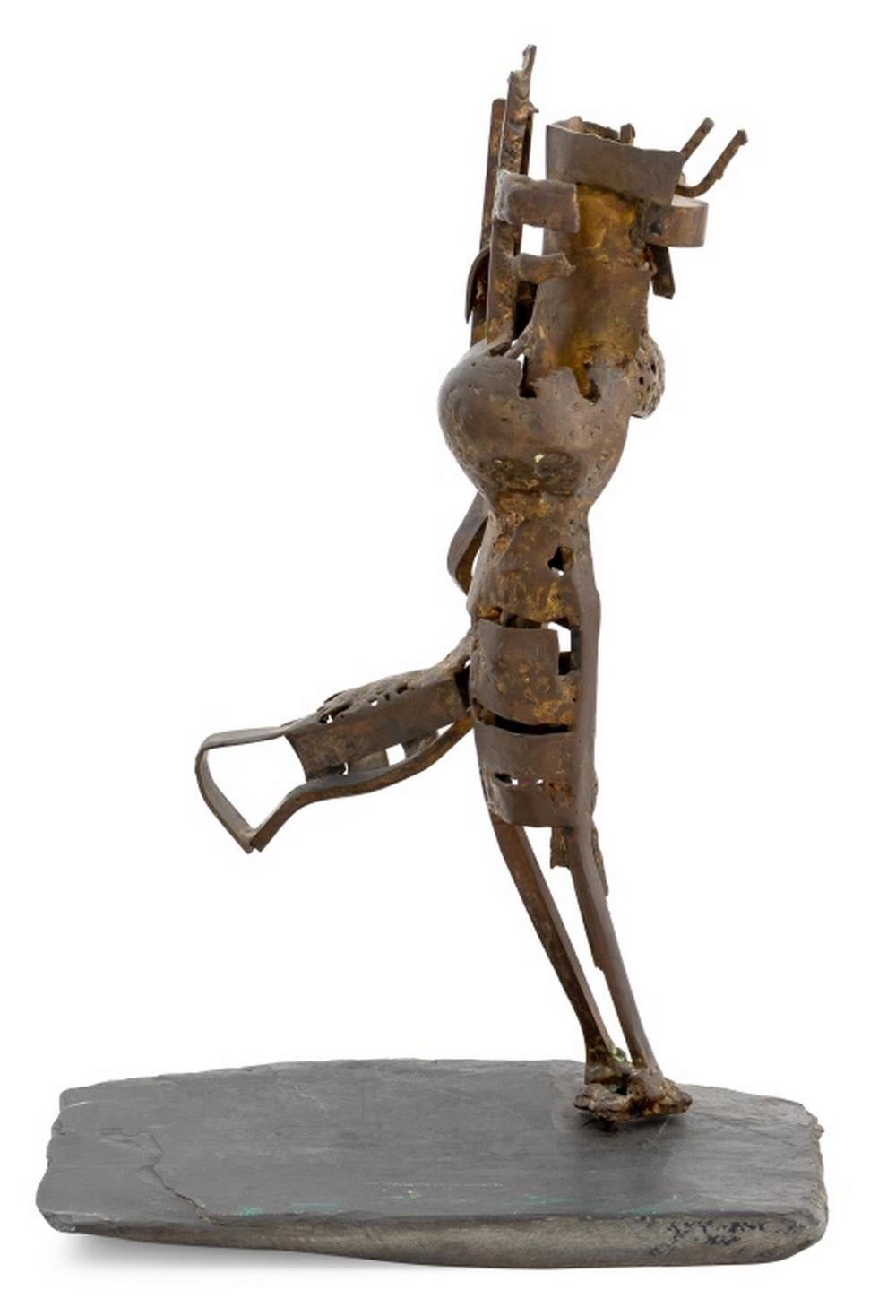 Abbott Pattison Figura in corsa Scultura in bronzo In condizioni buone in vendita a Astoria, NY