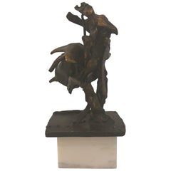 "Vergewaltigung einer Sabinerin" Bronzeskulptur, Abbott Pattison (1916-1999)