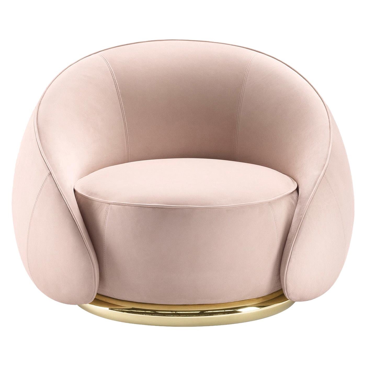 Fauteuil Abbracci rose