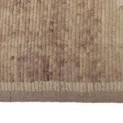 abc carpet Beige Zameen Modern Wool Rug - 10'4" x 14'2"