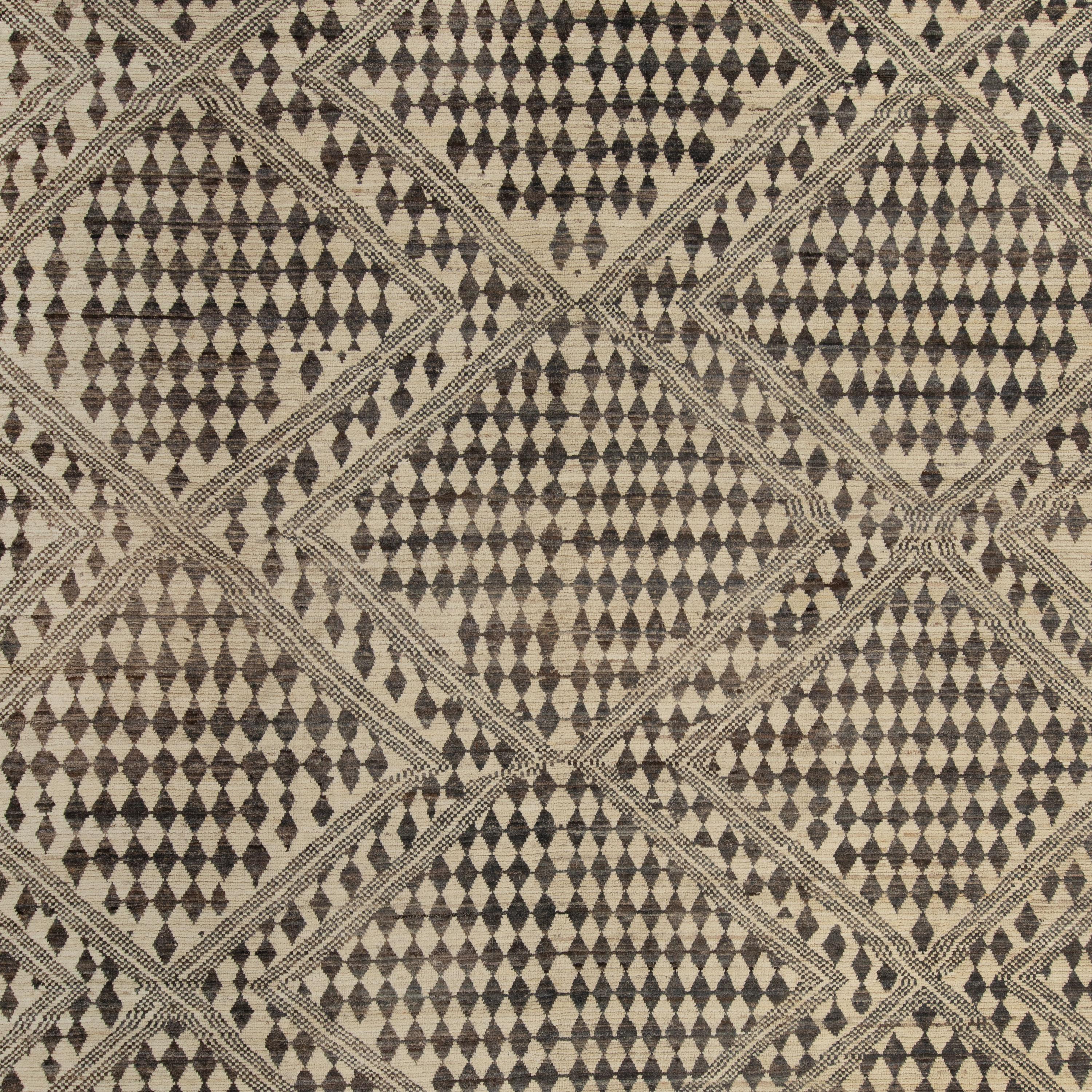 abc Teppich Schwarzer Zameen Transitional Wollteppich - 13'10