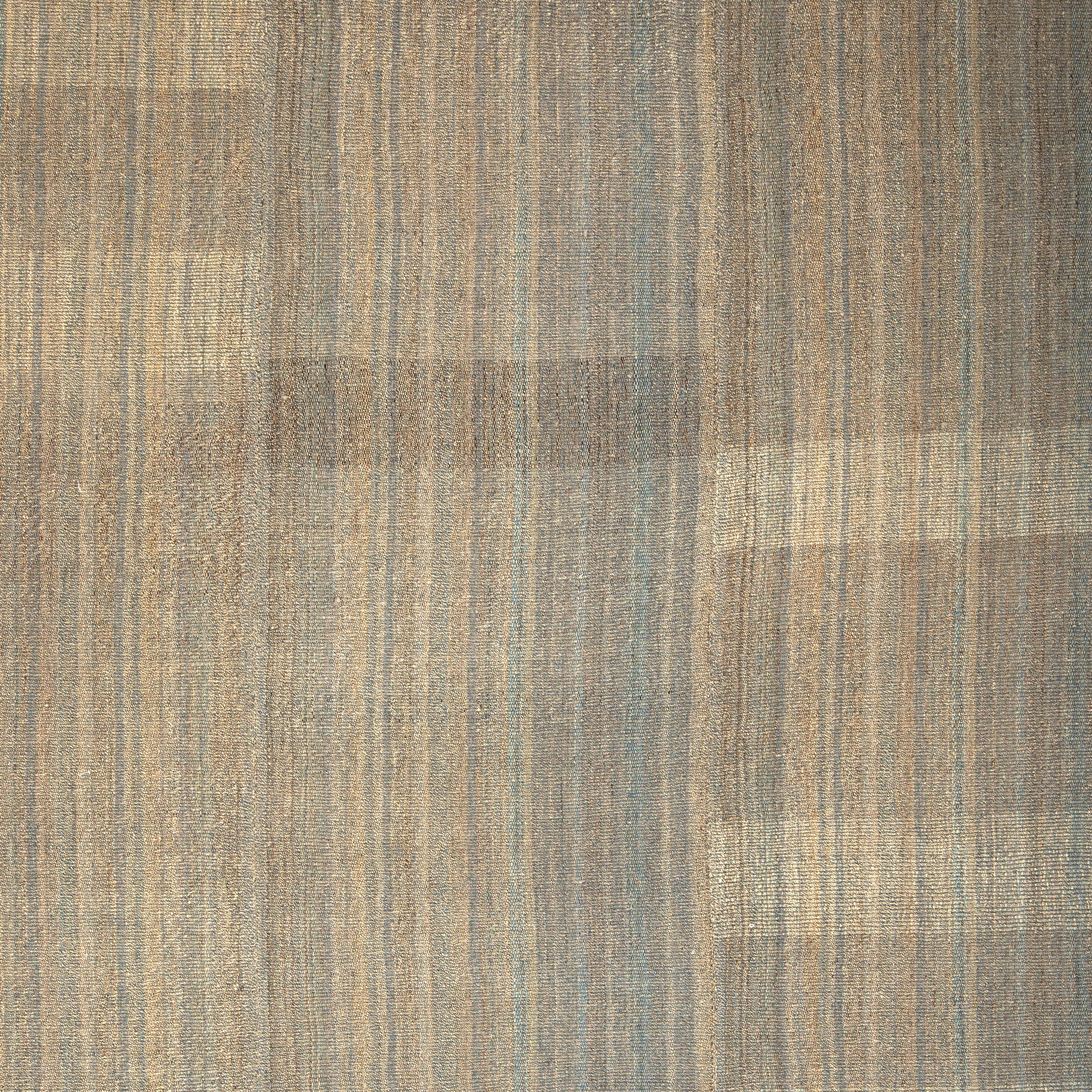 Abc Teppich Blauer Flachgewebe-Wollteppich - 8'10