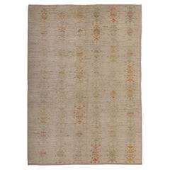 abc carpet Cream Zameen Transitional Wool Rug - 4'6" x 6'5"